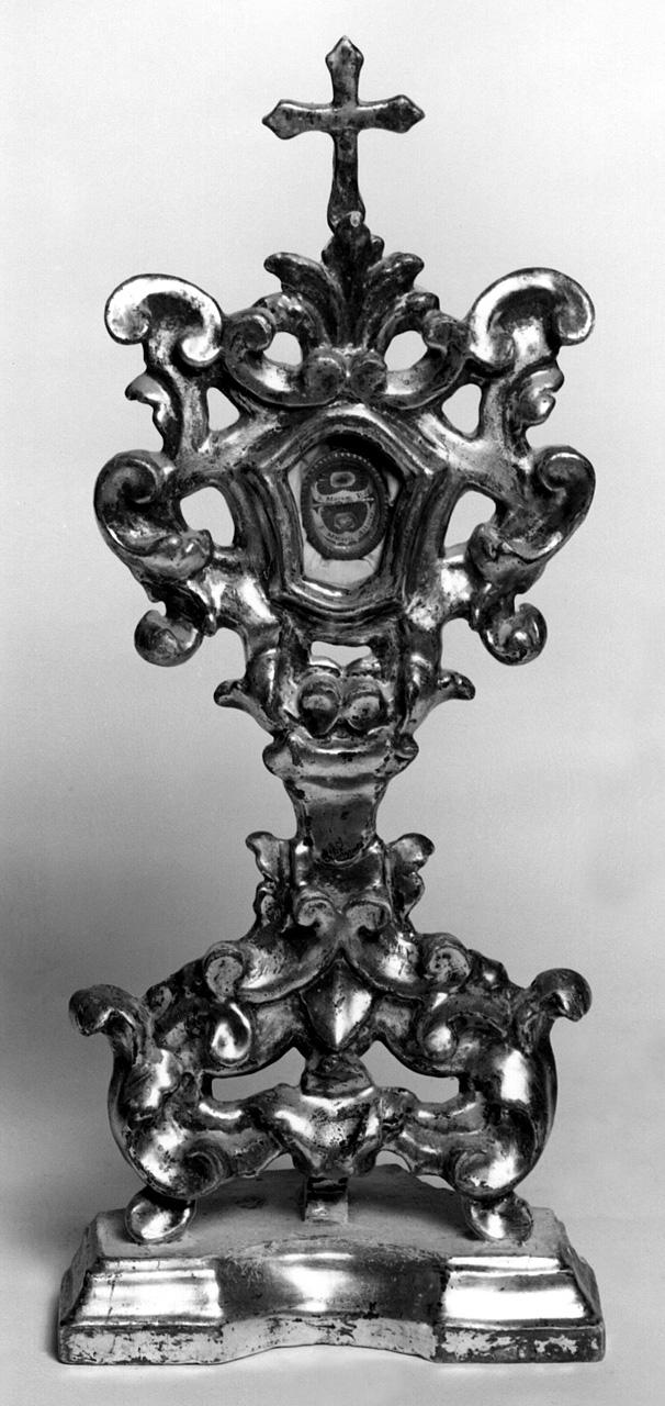 reliquiario - a ostensorio - produzione toscana (sec. XVIII)