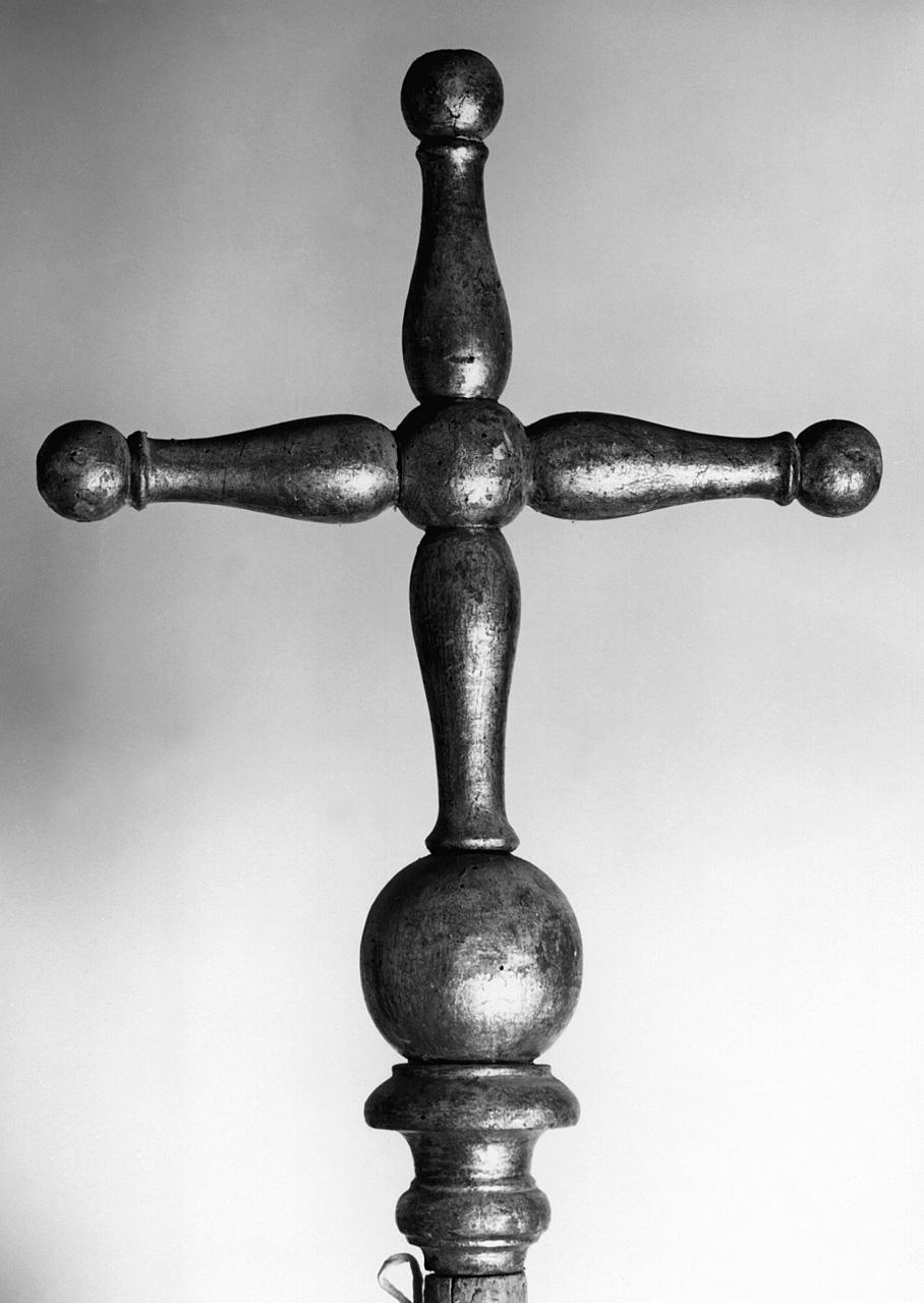 mazza processionale, serie - produzione toscana (sec. XIX)