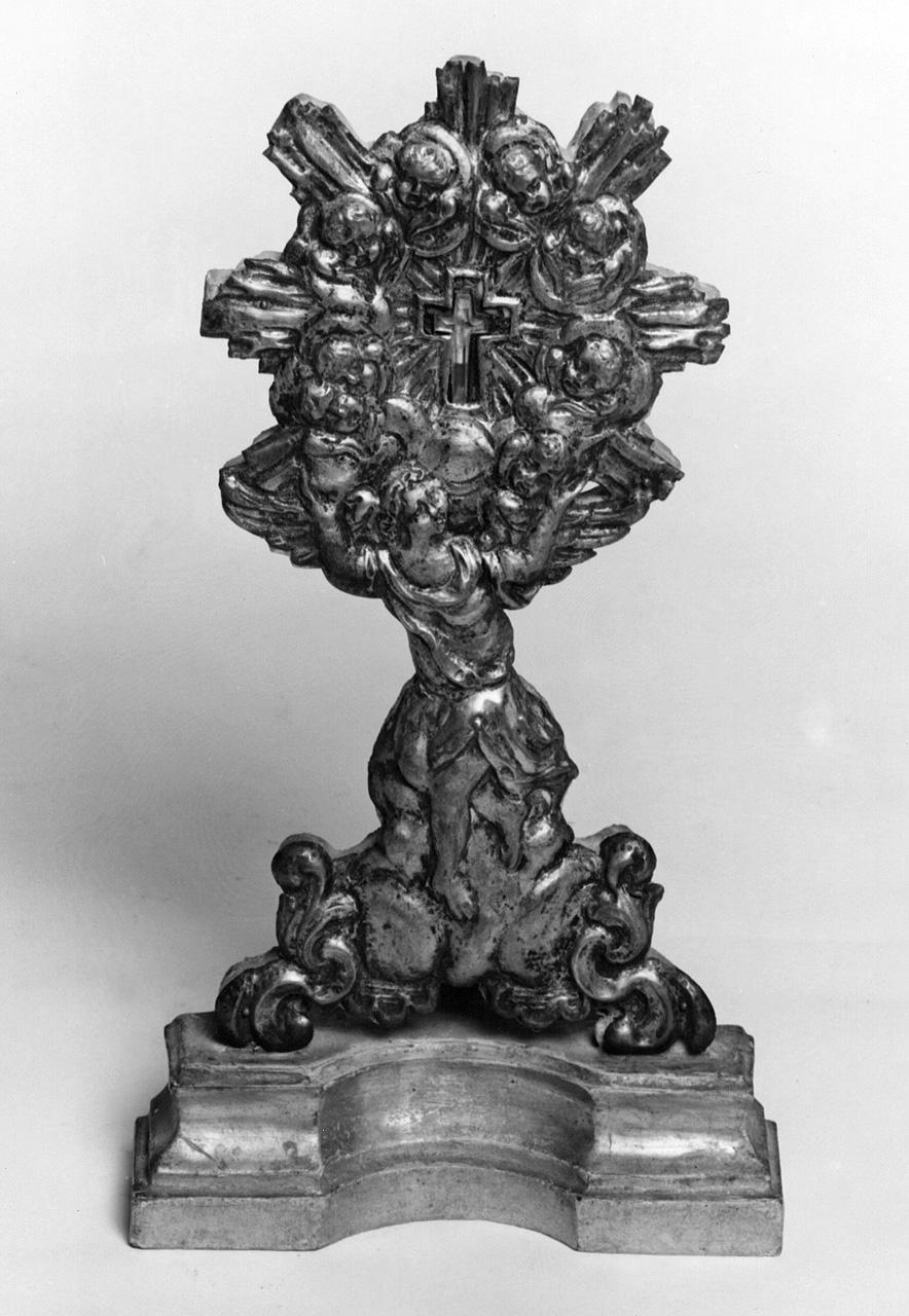 reliquiario - a ostensorio - produzione toscana (sec. XVIII)