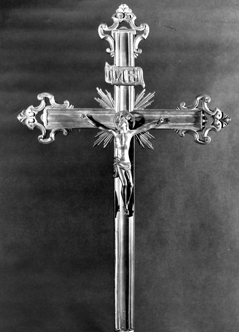Cristo crocifisso (croce d'altare) - bottega toscana (sec. XVIII)