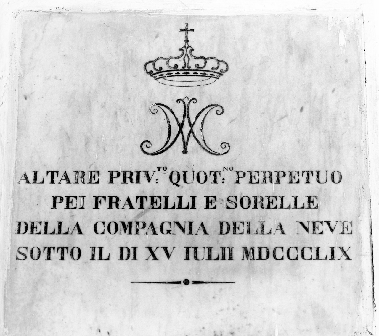 lapide commemorativa - bottega toscana (sec. XIX)