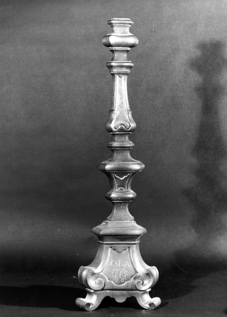 base per croce d'altare - bottega toscana (sec. XVIII)