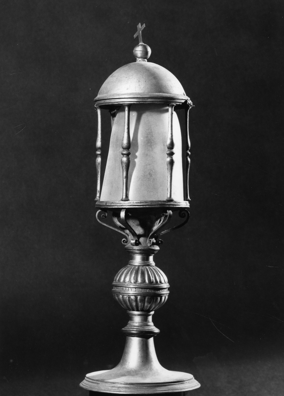 reliquiario architettonico - a tempietto - bottega toscana (sec. XVI)