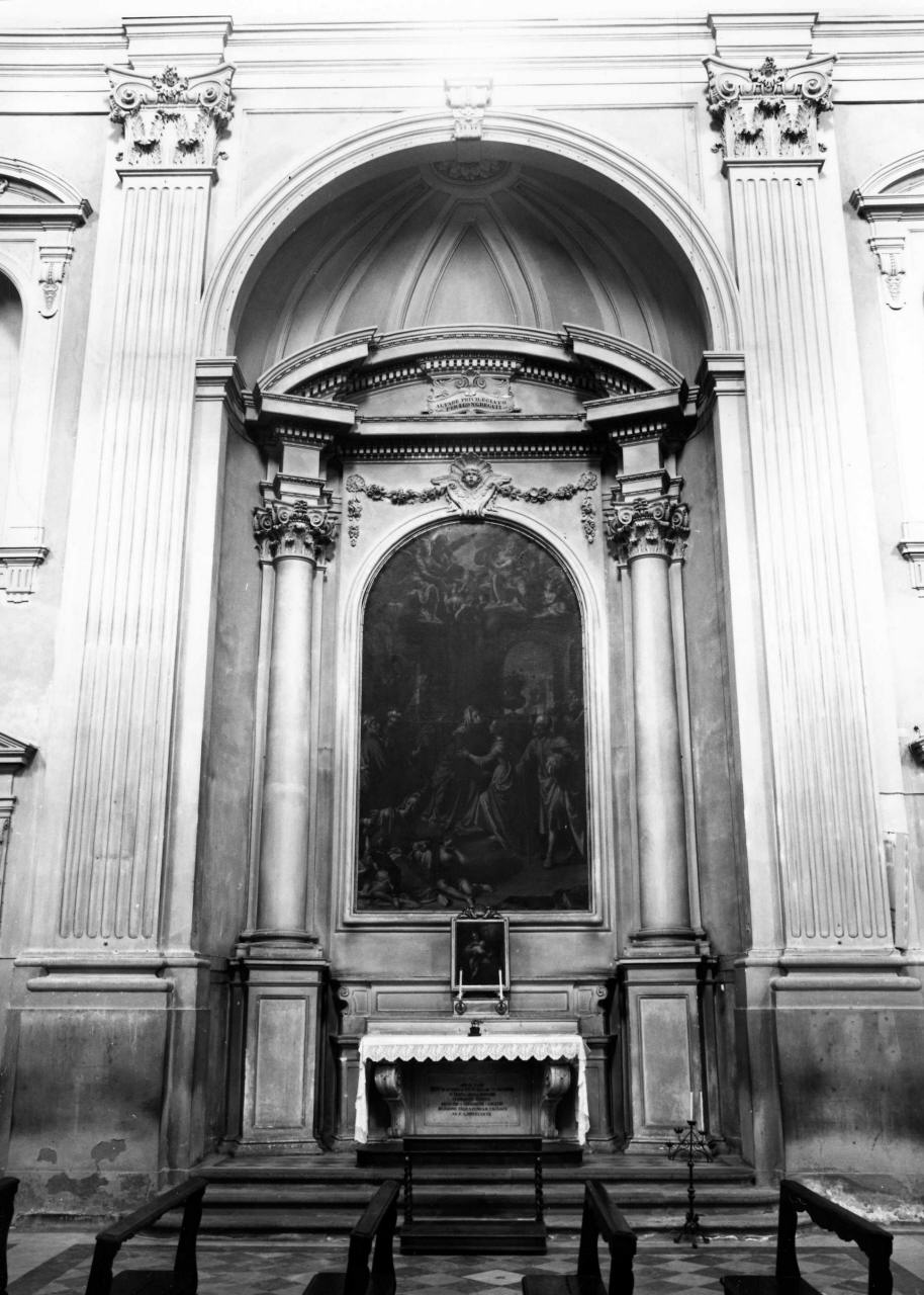 altare - a edicola di Ruggieri Giuseppe, Mannaioni Giulio (sec. XVIII)