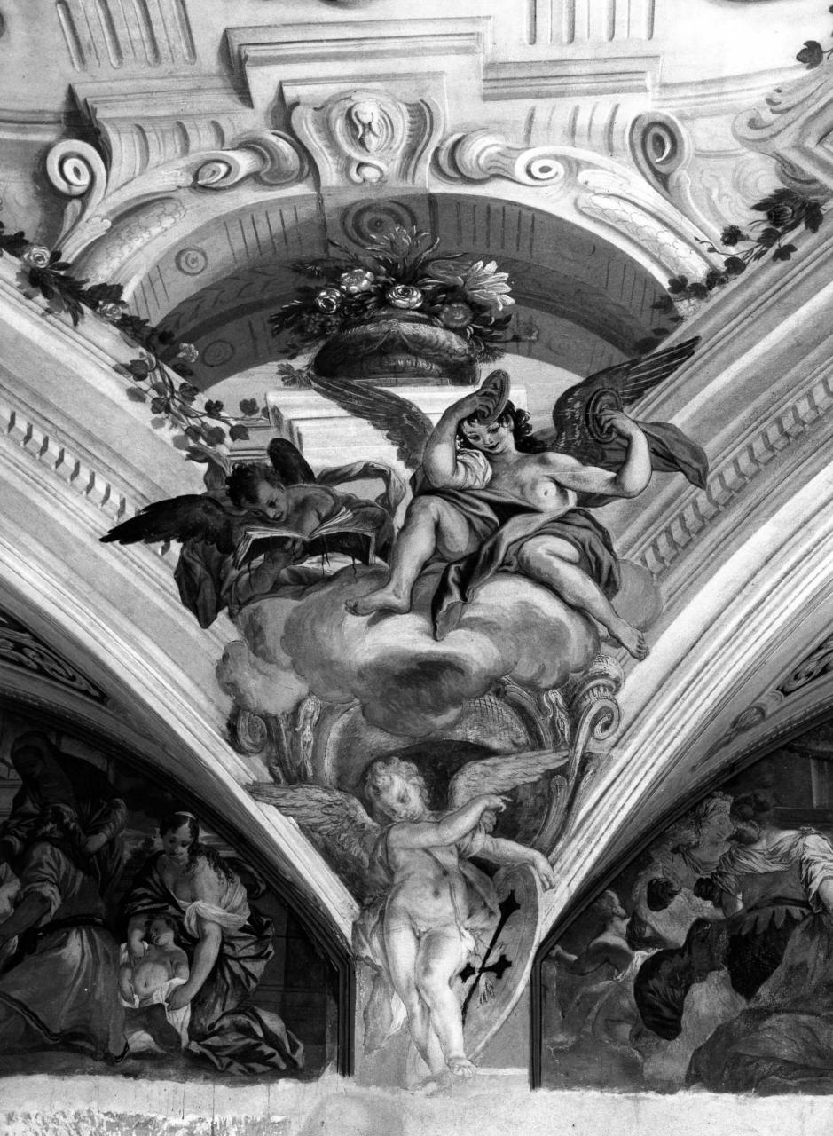 angeli (dipinto) di Nasini Giuseppe Nicola, Nasini Tommaso (sec. XVII)