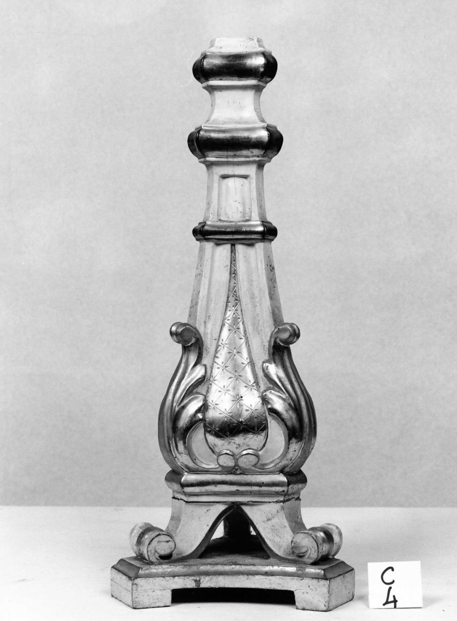 base per croce d'altare - produzione toscana (sec. XVIII)