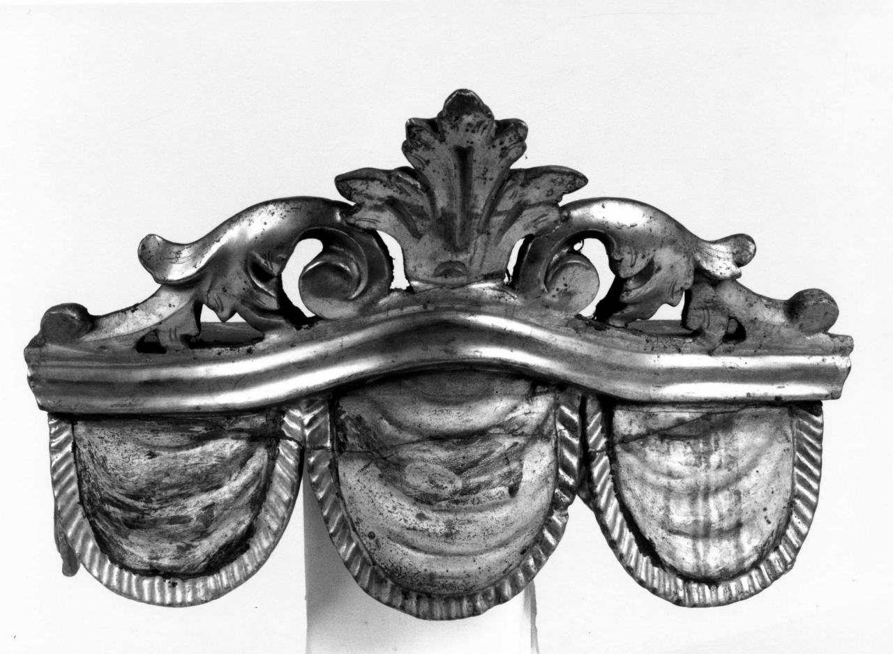 baldacchino di tronetto per esposizione eucaristica - produzione toscana (prima metà sec. XIX)