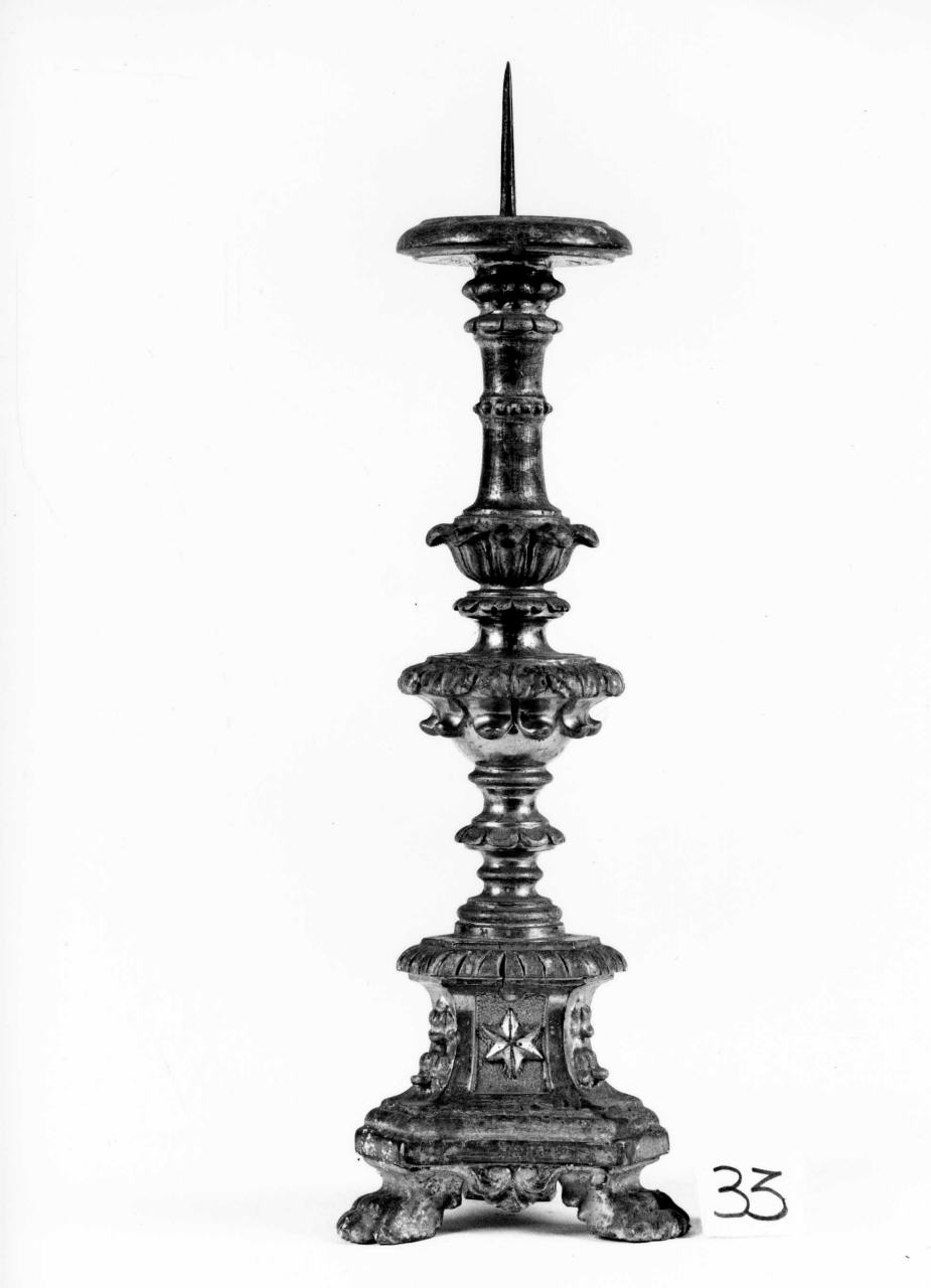 candeliere, serie - produzione fiorentina (seconda metà sec. XIX)