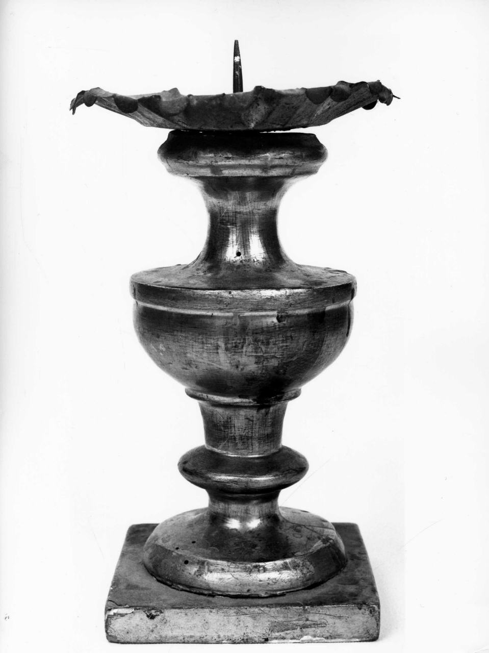 candeliere d'altare, serie - produzione fiorentina (terzo quarto sec. XIX)