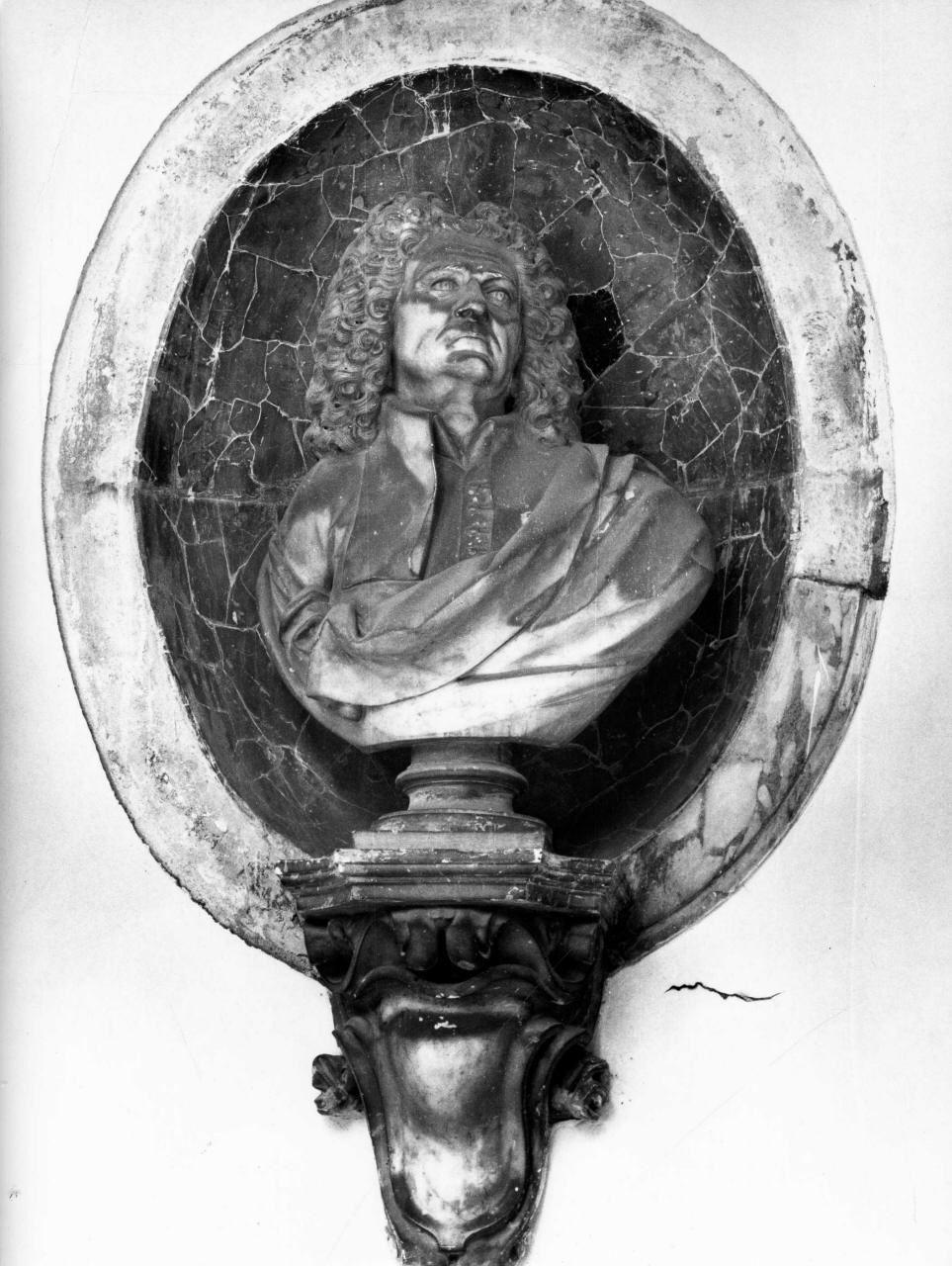 busto ritratto di Giovan Battista Foggini (monumento funebre) di Foggini Vincenzo (secondo quarto sec. XVIII)