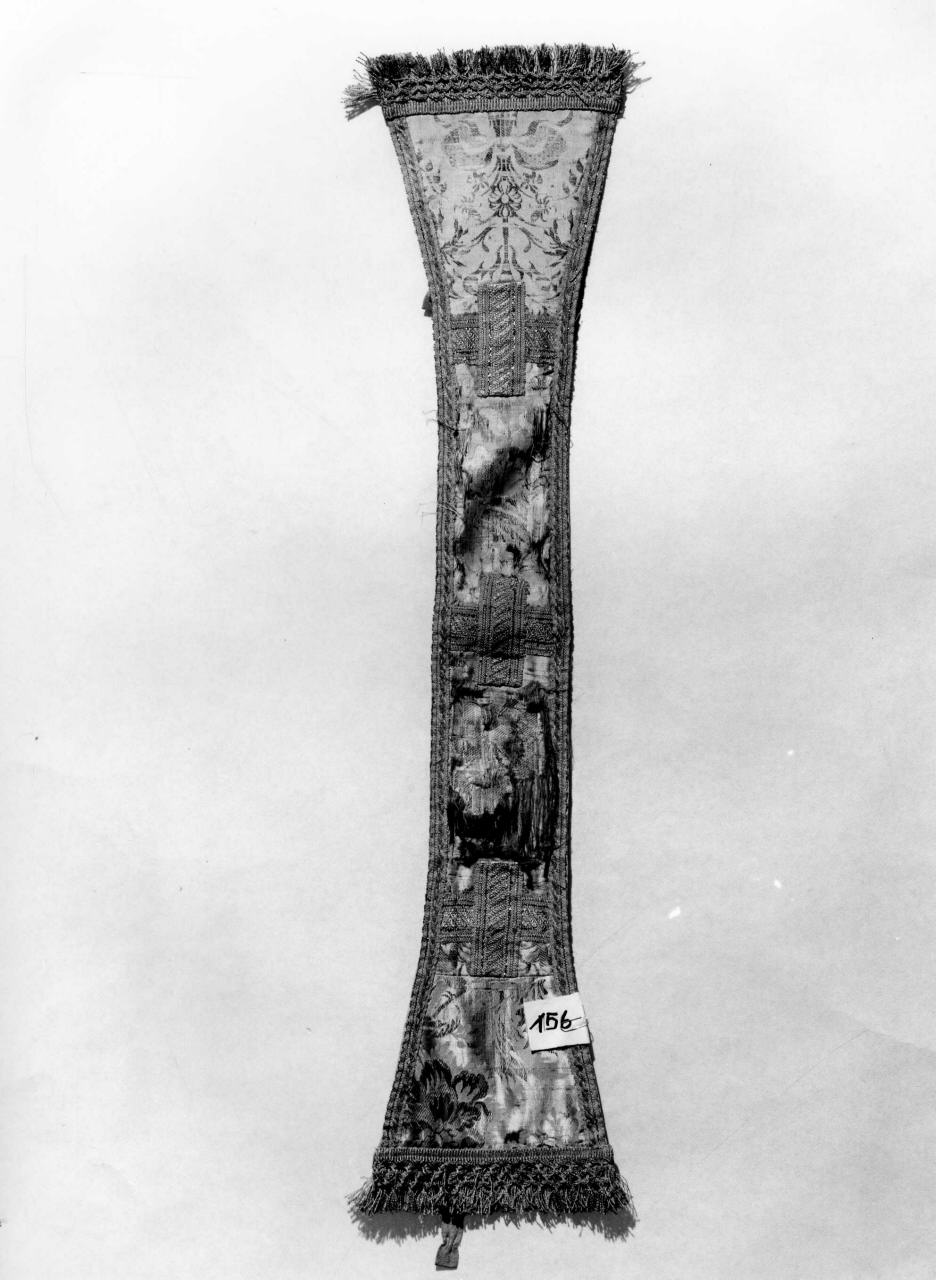 manipolo, elemento d'insieme - manifattura toscana (secc. XVIII/ XIX)