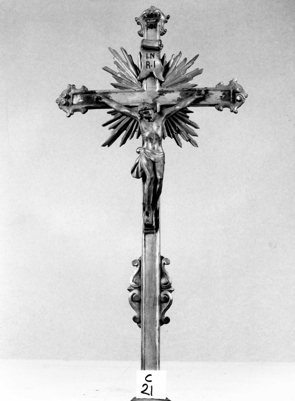 Cristo crocifisso (scultura) - manifattura toscana (seconda metà sec. XVIII)