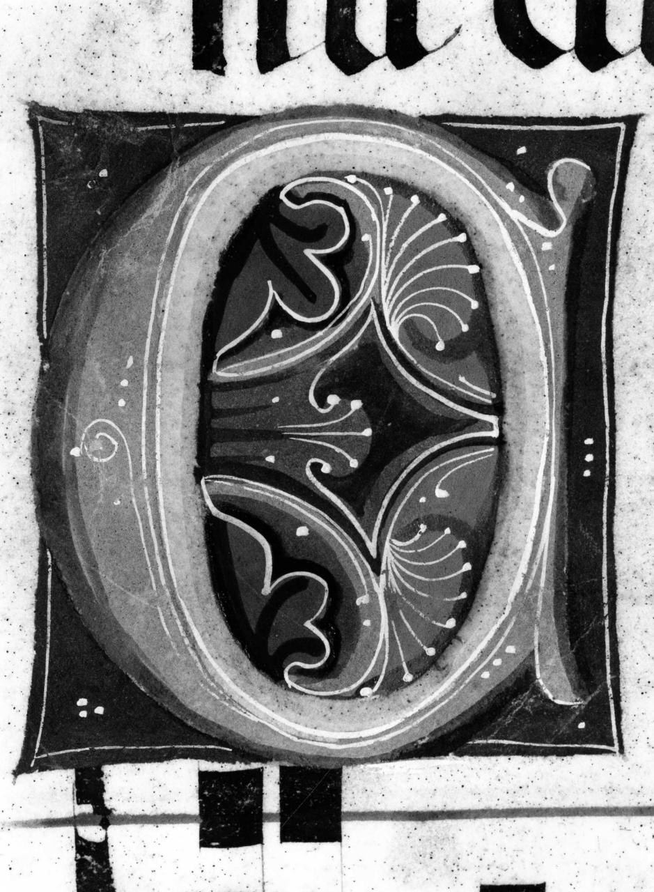 lettera C (miniatura) di Primo Maestro di S. Eugenio, Secondo Maestro di S. Eugenio (sec. XIV)