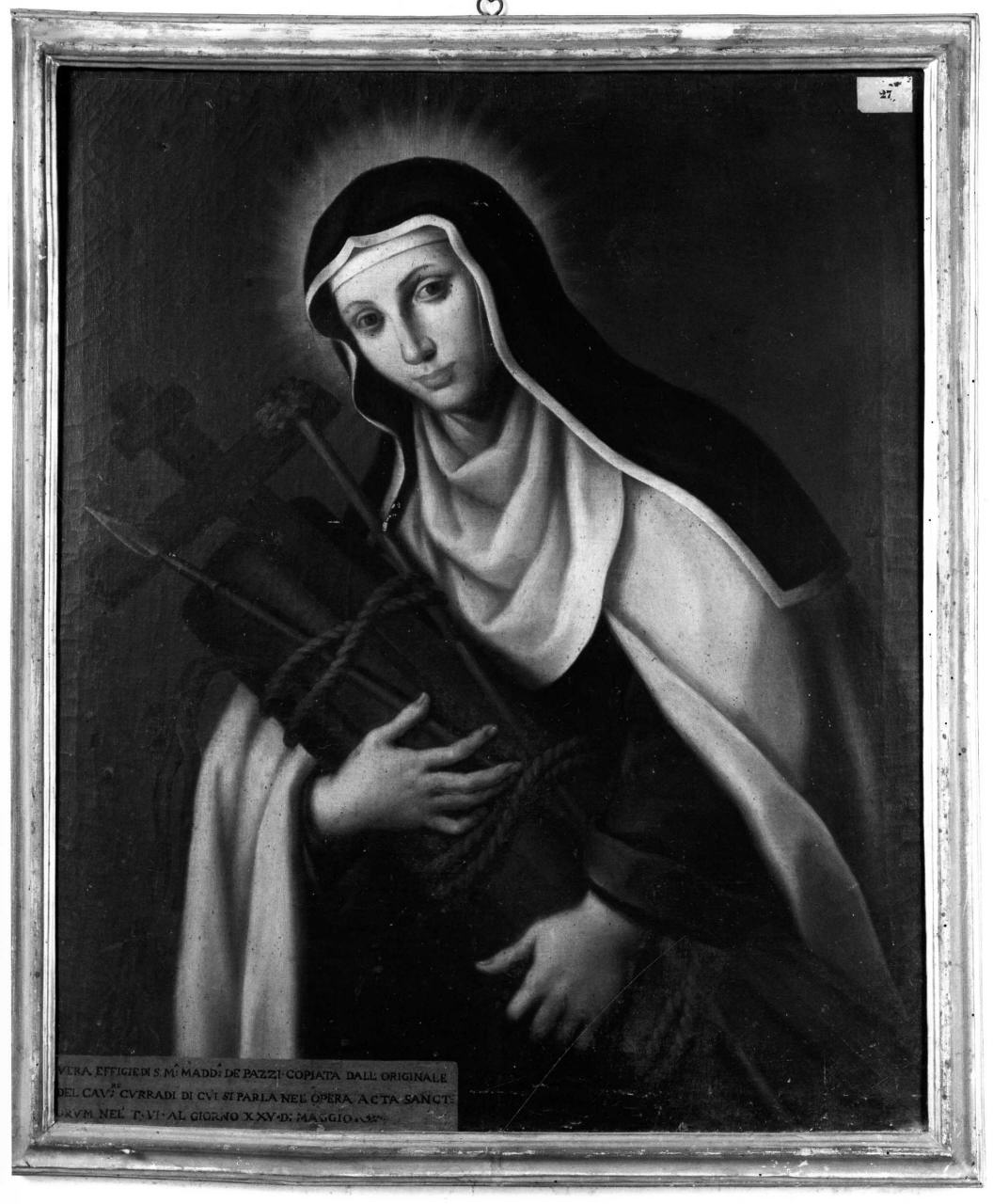 Santa Maria Maddalena dei Pazzi (dipinto) - ambito fiorentino (sec. XVII)