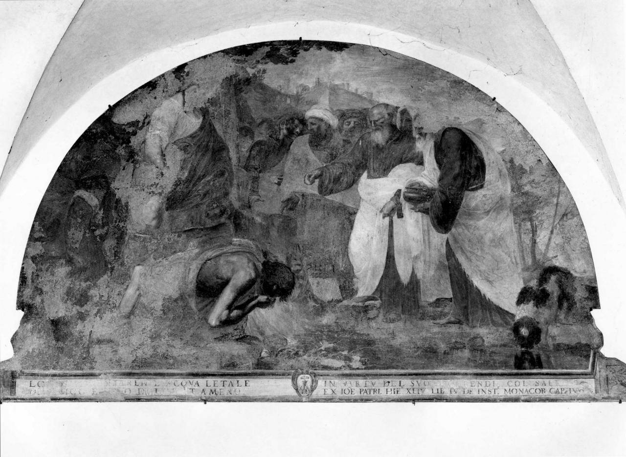 storie di Elia ed Eliseo (dipinto, ciclo) di Bettini Domenico, Ulivelli Cosimo, Pillori Antonio Nicola (secc. XVII/ XVIII)