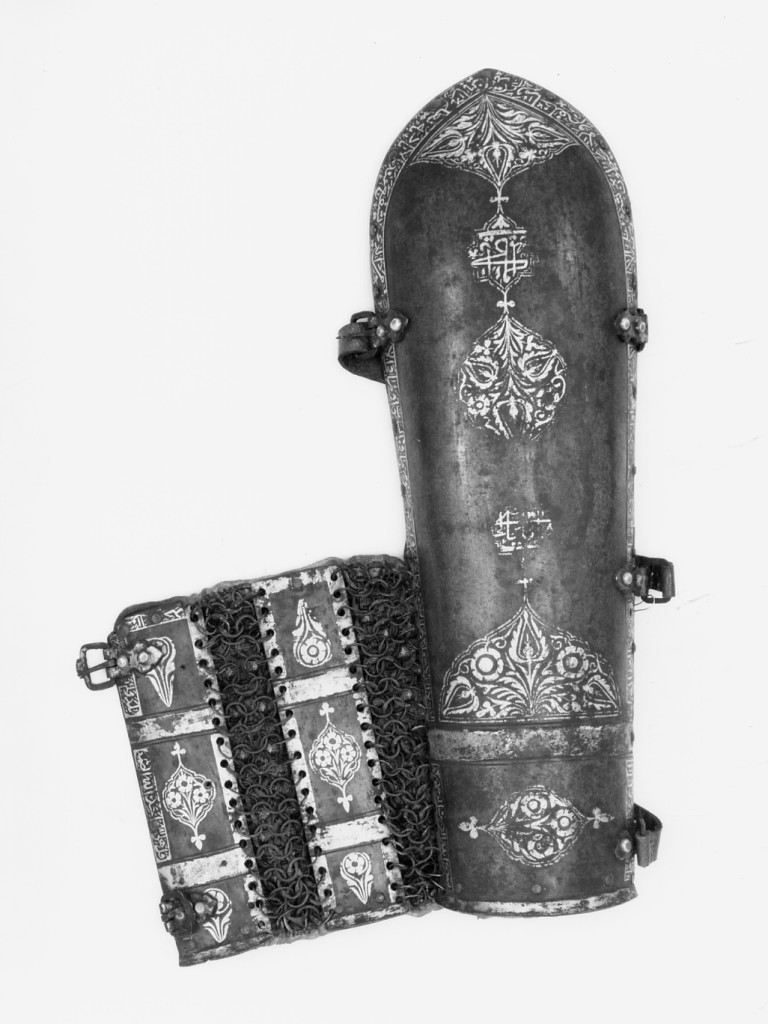 motivi decorativi vegetali stilizzati (bracciale - dastana, elemento d'insieme) - manifattura indiana (sec. XVII)