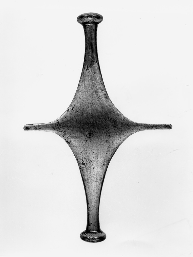 motivi decorativi vegetali stilizzati (fodero di coltello - karad (?)) - manifattura caucasica-persiana (secc. XVIII/ XIX)