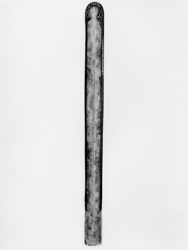 fogliame e volute (fodero, elemento d'insieme) - manifattura sino-bhutanese (sec. XVIII)