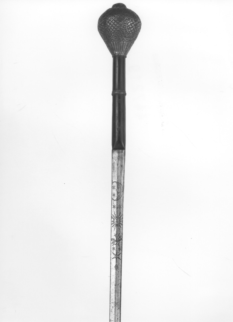 motivi decorativi geometrici (verga del cerimoniere) - manifattura ottomana (fine/inizio secc. XVII/ XVIII)