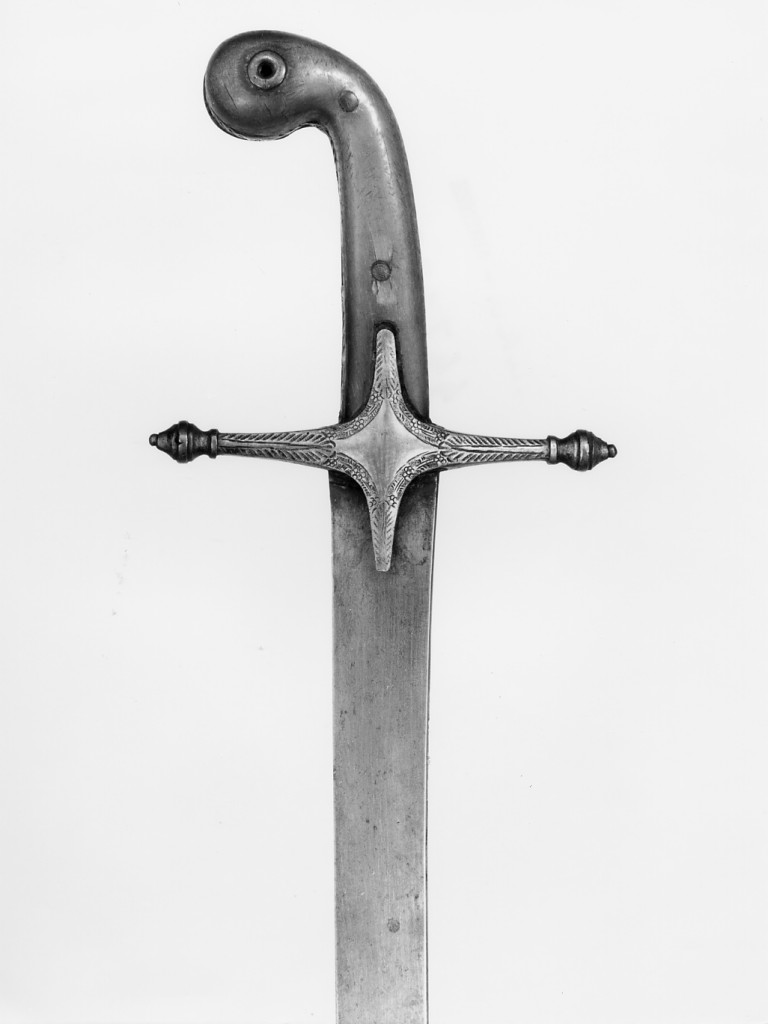 motivi decorativi vegetali stilizzati (sciabola - agiam-kilij) - manifattura turco-ottomana (fine/inizio secc. XVIII/ XIX)