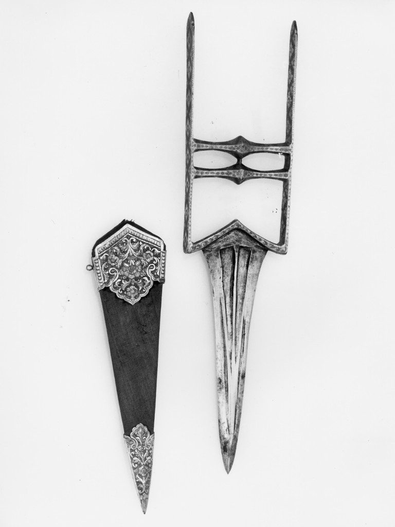 fiori (pugnale - jamadhar) - manifattura moghul (ultimo quarto sec. XVIII)