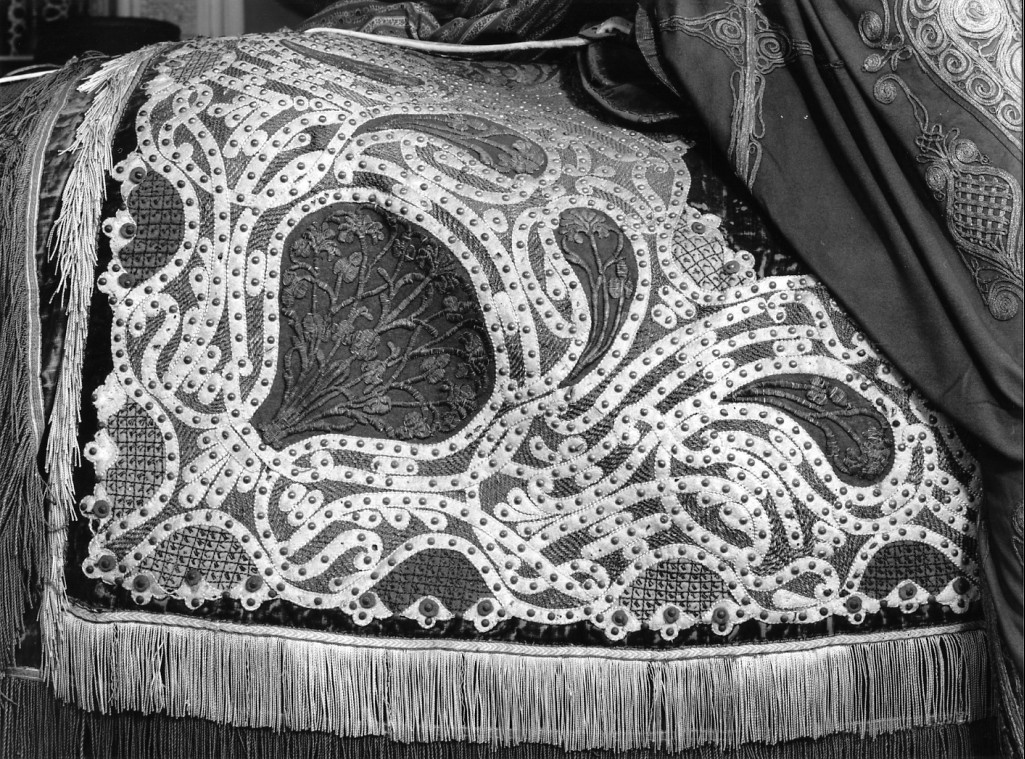 fornimento da cavallo, elemento d'insieme - manifattura ottomana (prima metà sec. XIX)