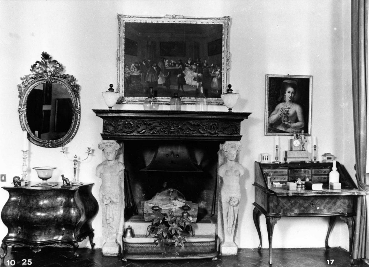 specchio - bottega italiana (secc. XVII/ XVIII)