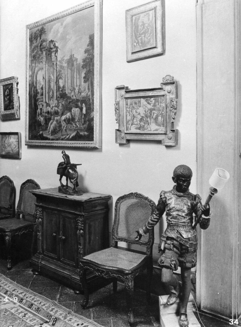 figura a cavallo (statuetta) di Meunier Constantin (sec. XIX)