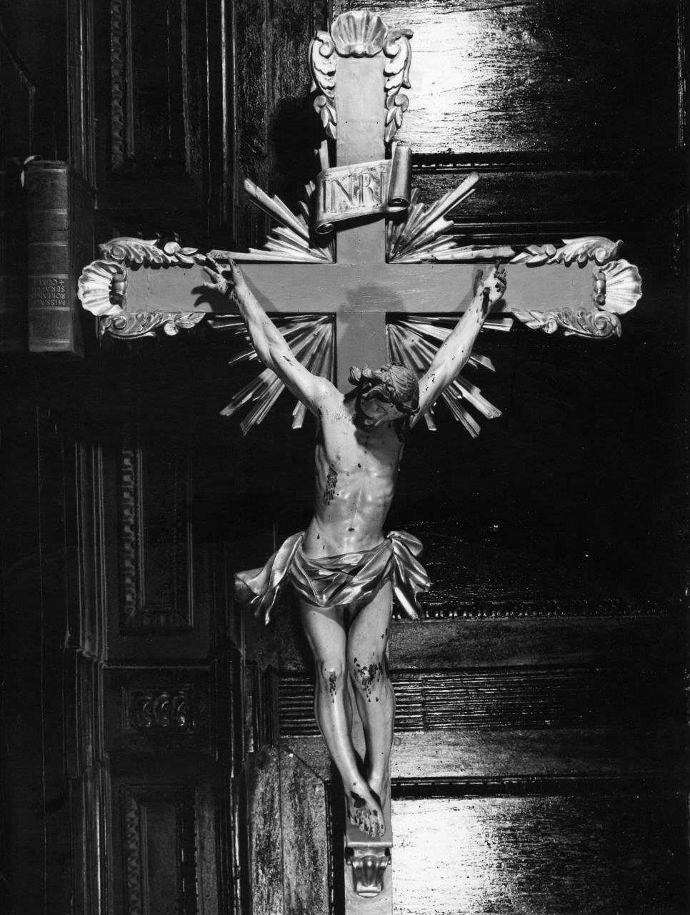 Cristo crocifisso (crocifisso) - bottega toscana (prima metà sec. XIX)