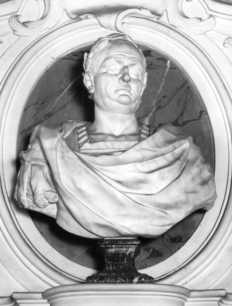 Vespasiano (busto) di Monaccorti Paolo (attribuito) (sec. XVIII)