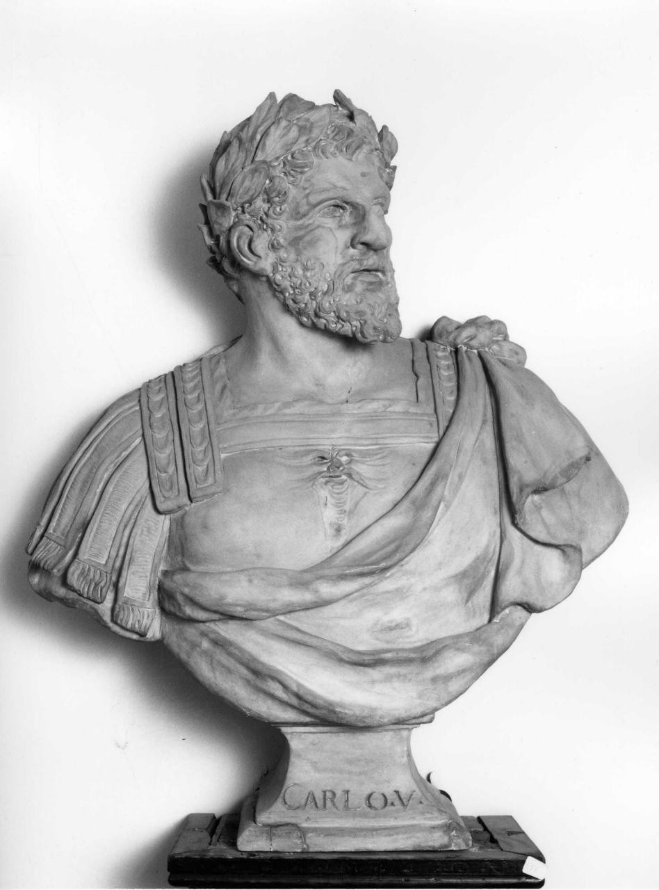 Carlo V imperatore (busto) di Monaccorti Paolo (attribuito) (primo quarto sec. XVIII)