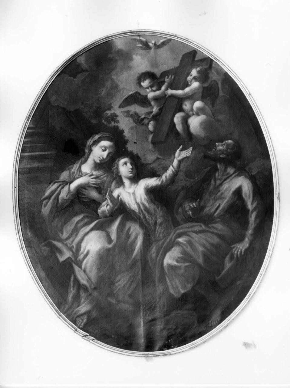 Sacra Famiglia (dipinto) - ambito toscano (primo quarto sec. XVIII)