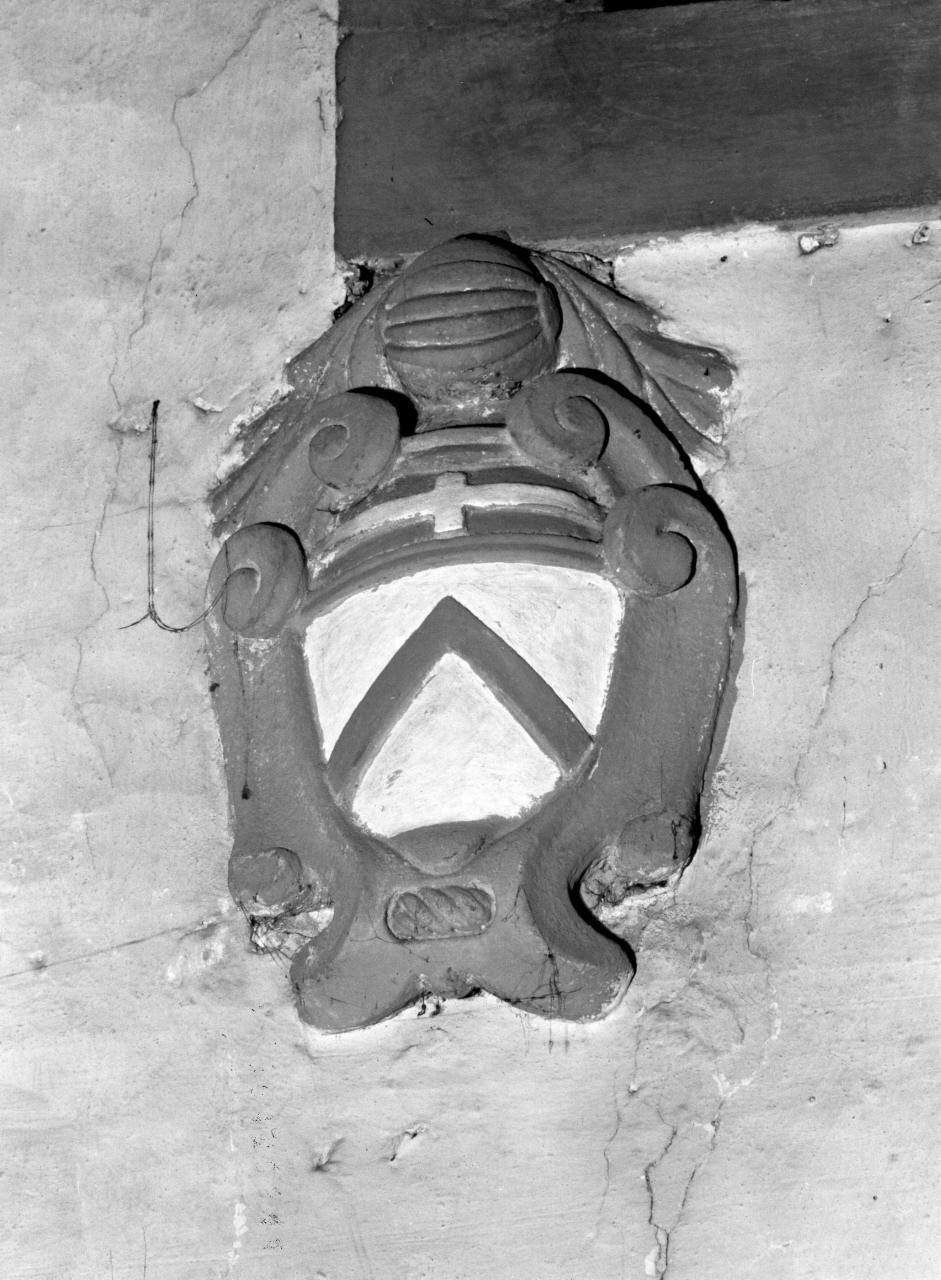 stemma gentilizio della famiglia Dell'Antella (rilievo) - produzione fiorentina (sec. XVII)