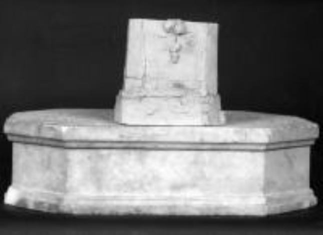 base di scultura di Duprè Giovanni (sec. XIX)