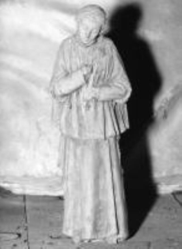 San Luigi Gonzaga (statuetta) di Duprè Amalia (sec. XIX)
