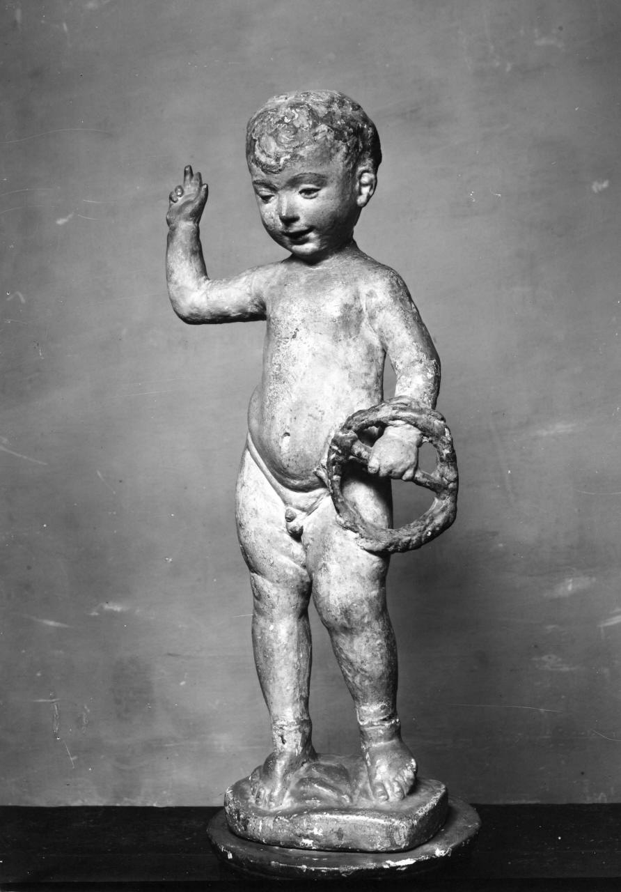 Gesù Bambino (statuetta) di Desiderio da Settignano (bottega) (sec. XV)