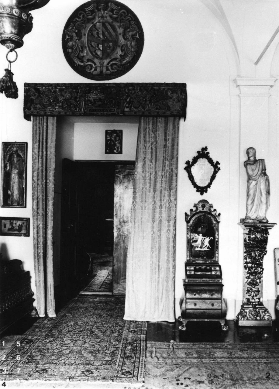 stemma gentilizio (dipinto) - ambito fiorentino (sec. XVI)