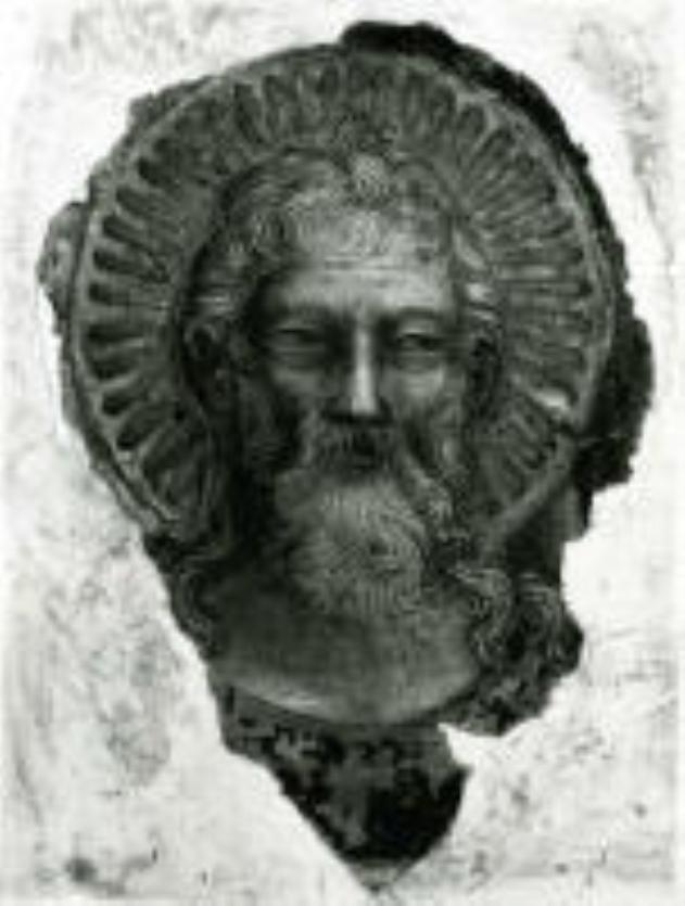 testa di apostolo (dipinto, elemento d'insieme) di Bonaccorso di Cino (sec. XIV)