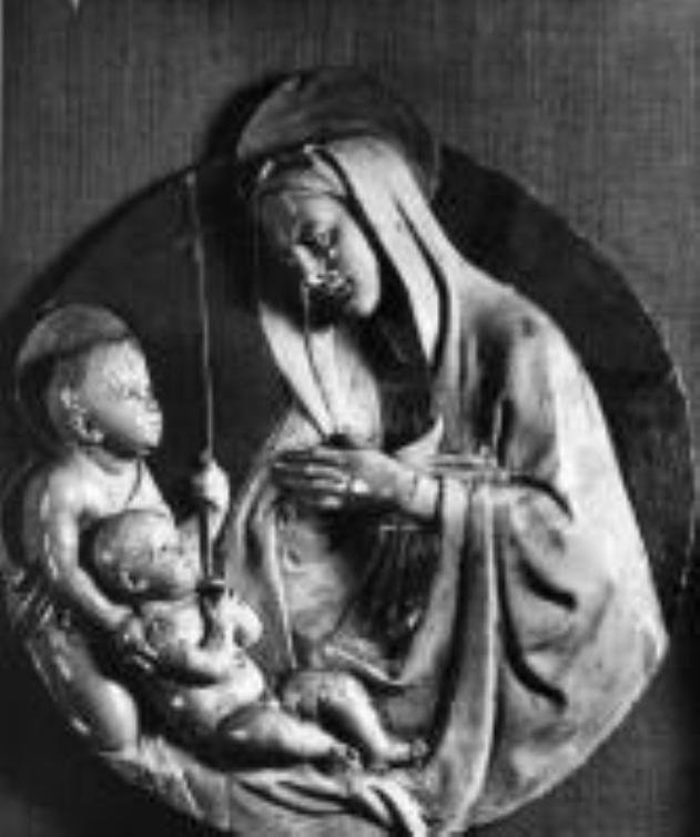 Madonna con Bambino (rilievo) di Civitali Matteo (attribuito) (seconda metà sec. XV)