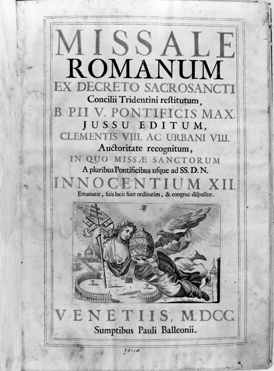Fede (stampa) di Piccini Elisabetto detta Suor Isabella (attribuito) (sec. XVIII)