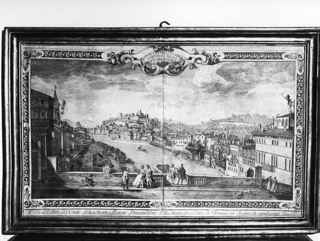 veduta della città di Venezia (stampa) di Urbani Giovanni (attribuito), Majeroni Tiberio (attribuito) (sec. XVIII)