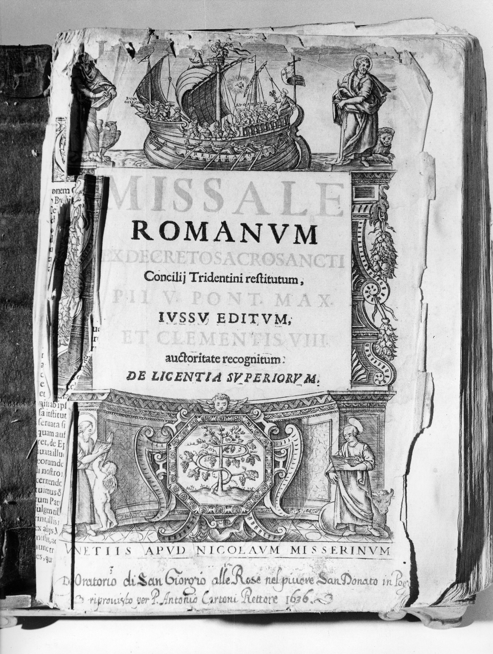 frontespizio (stampa) - ambito italiano (sec. XVII)