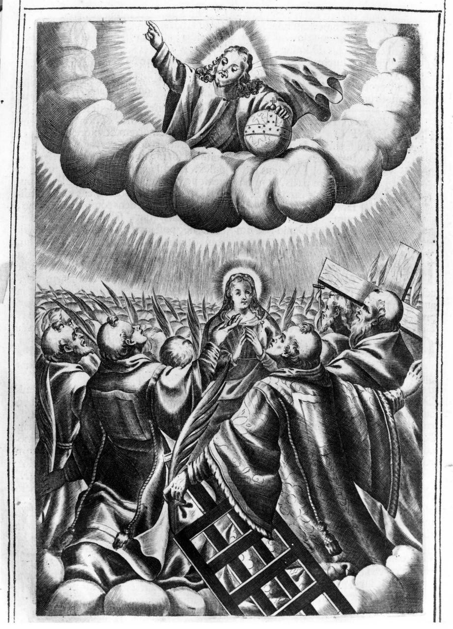 Pentecoste (stampa, serie) di Piccini Elisabetto detta Suor Isabella (attribuito) (sec. XVII)