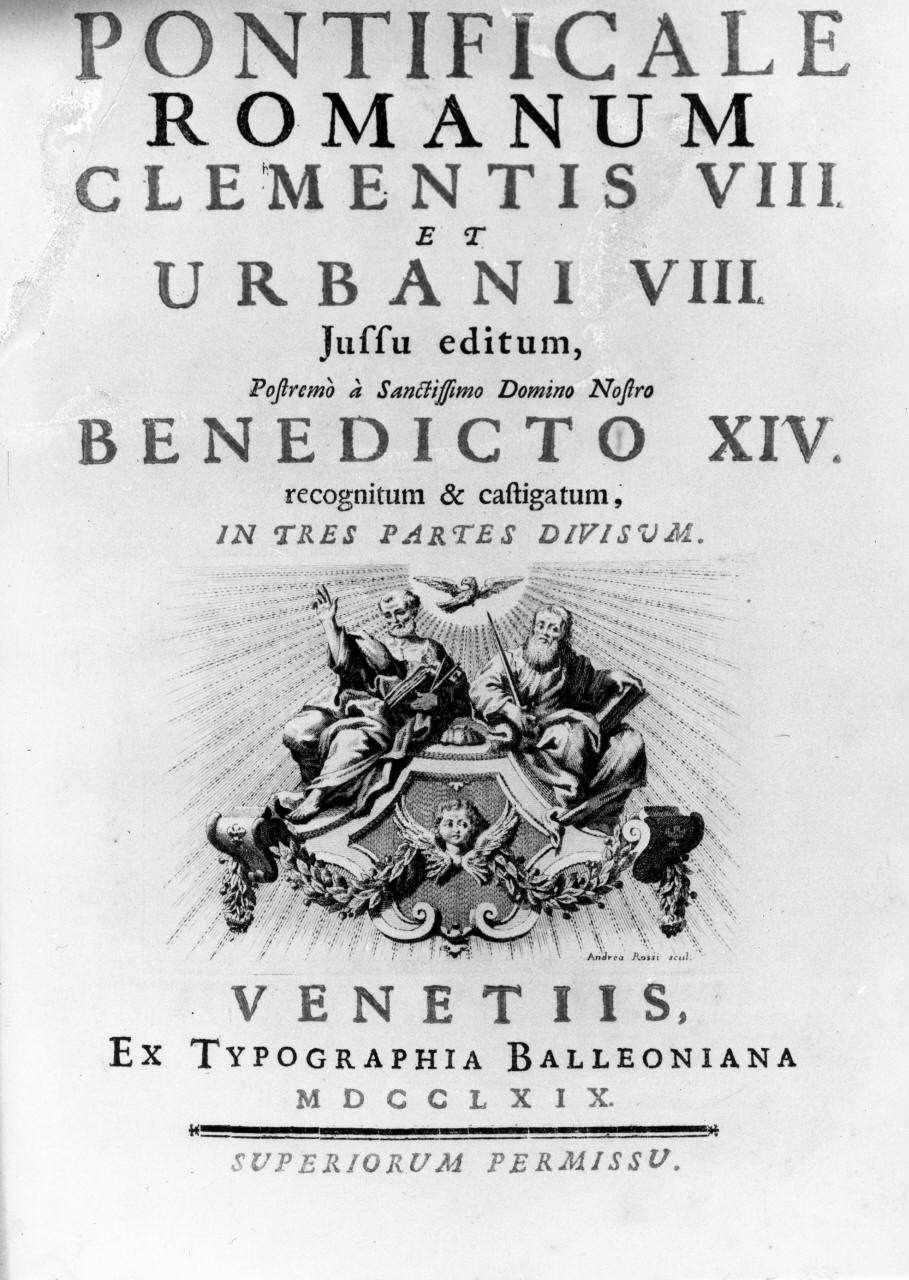 Santi Pietro e Paolo (stampa) di De Rubeis Rossi Andrea (attribuito) (sec. XVIII)