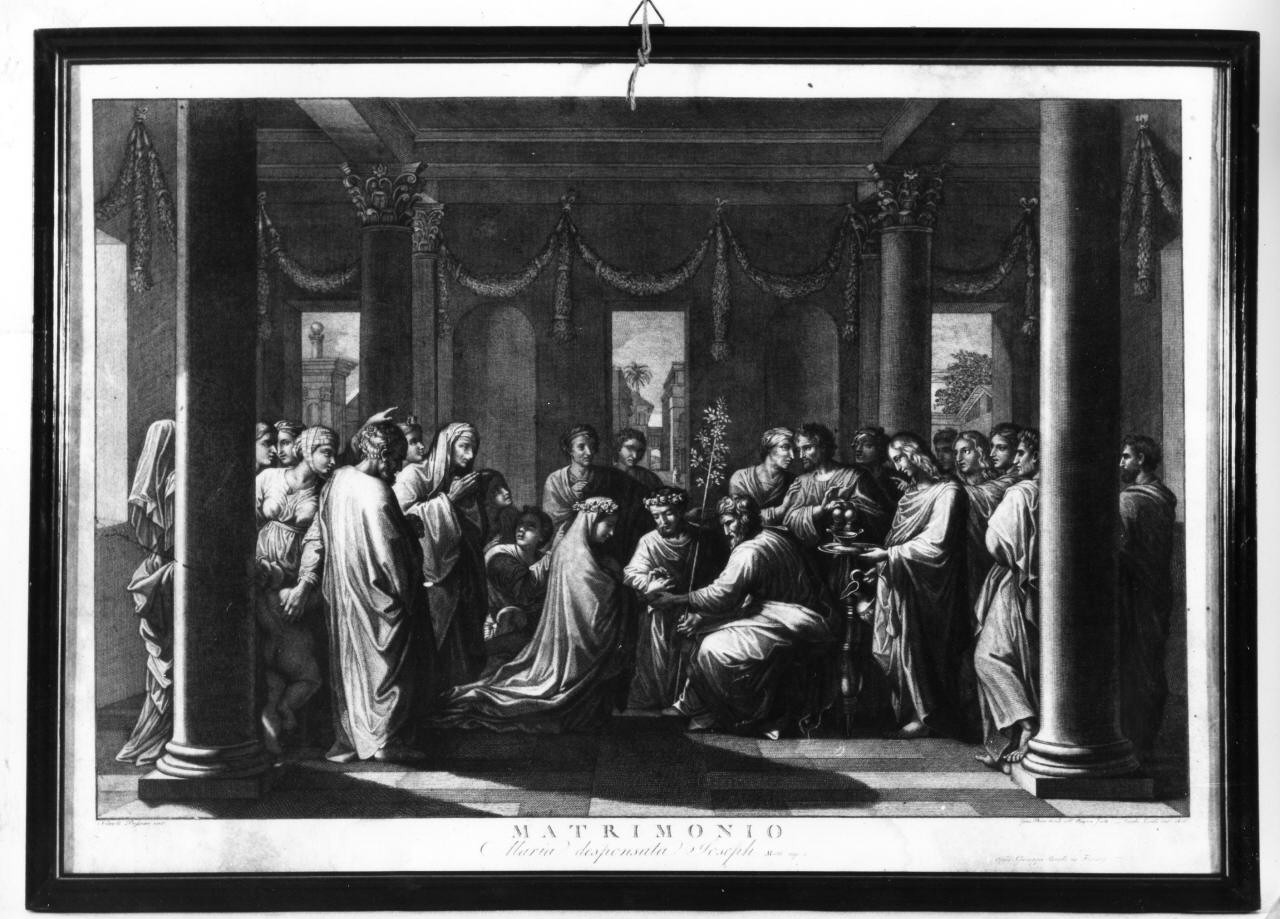 Matrimonio (stampa, serie) di Pera Giuseppe (attribuito) (sec. XIX)