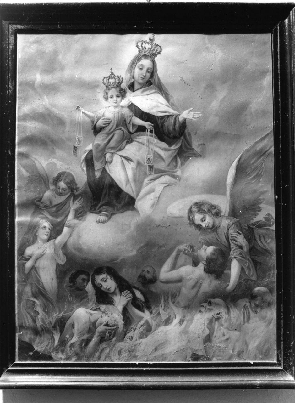 Madonna del Carmelo (stampa a colori) - ambito toscano (ultimo quarto sec. XIX)