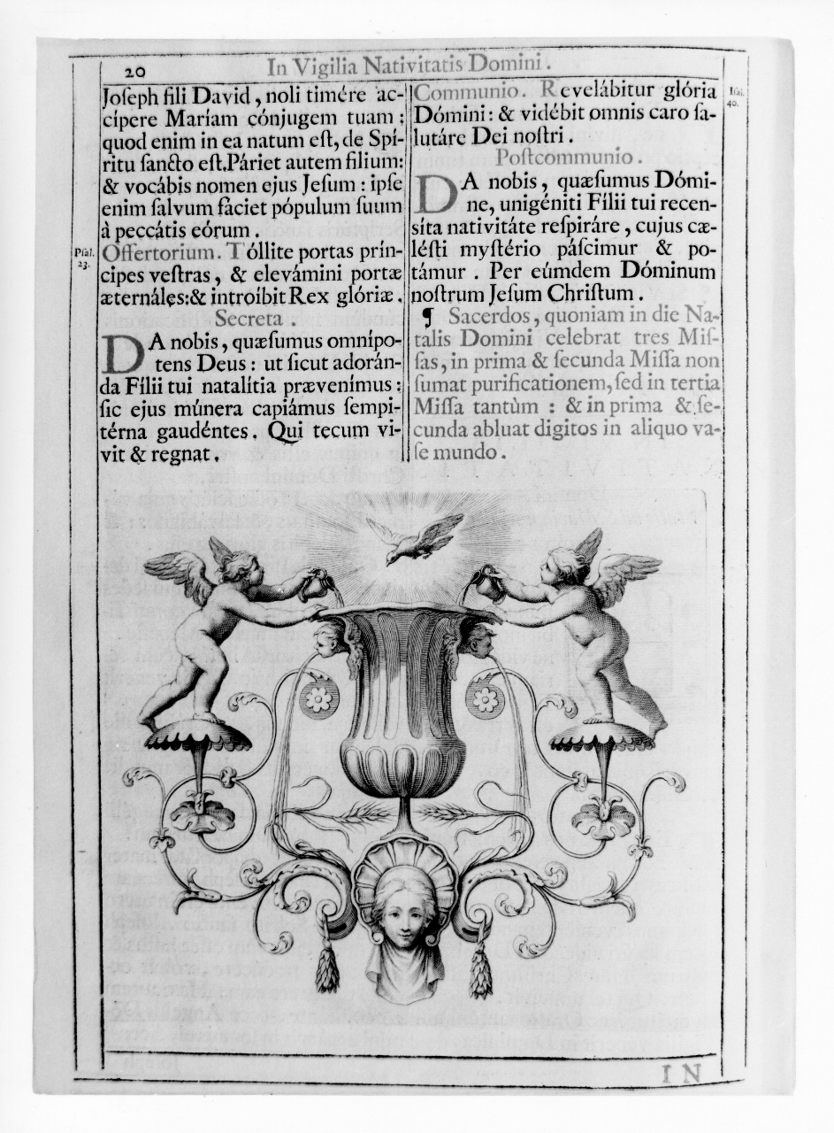 motivi decorativi (stampa) - ambito romano (sec. XVIII)