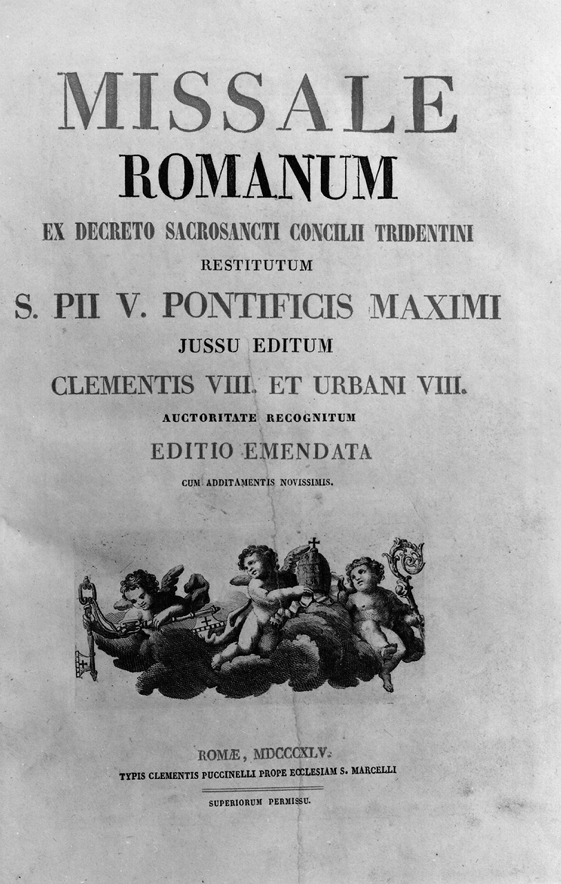 allegoria della Chiesa (stampa) - ambito romano (?) (sec. XIX)