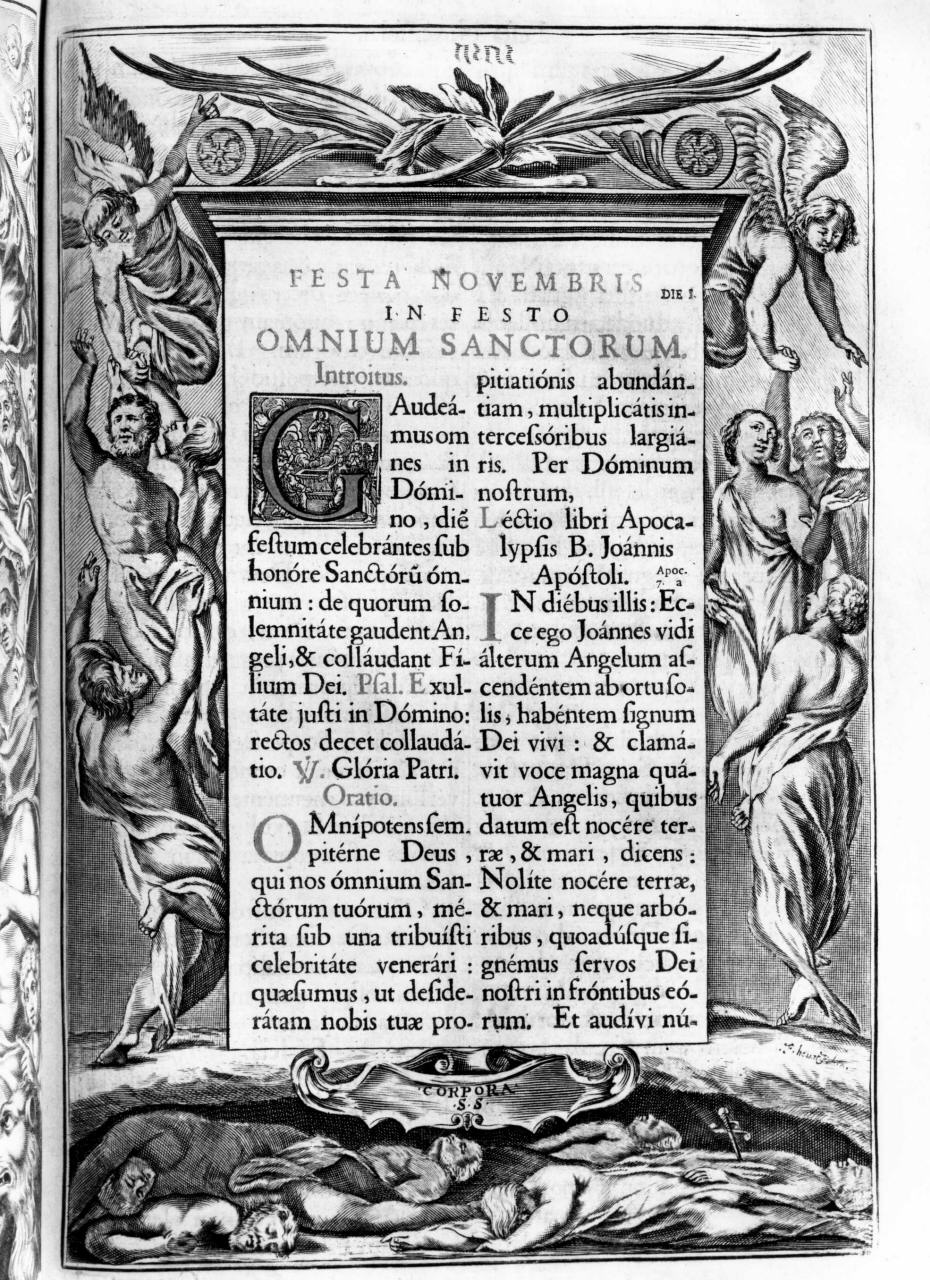 resurrezione dei morti (stampa) di Houat François (sec. XVIII)