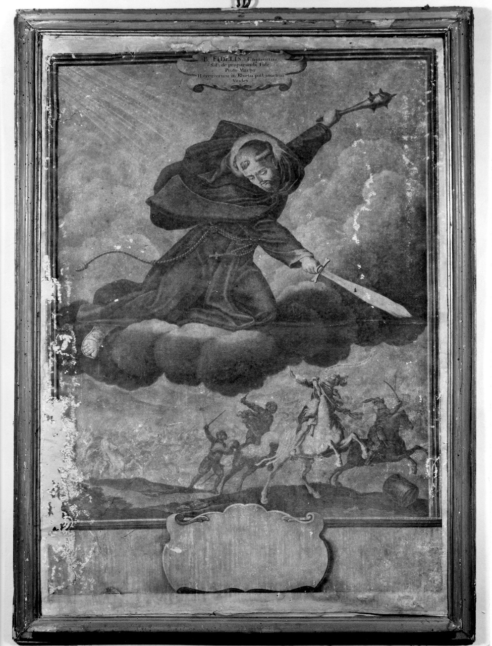 beato Fedele (stampa) di Rugendas Georg Philipp II (sec. XVIII)